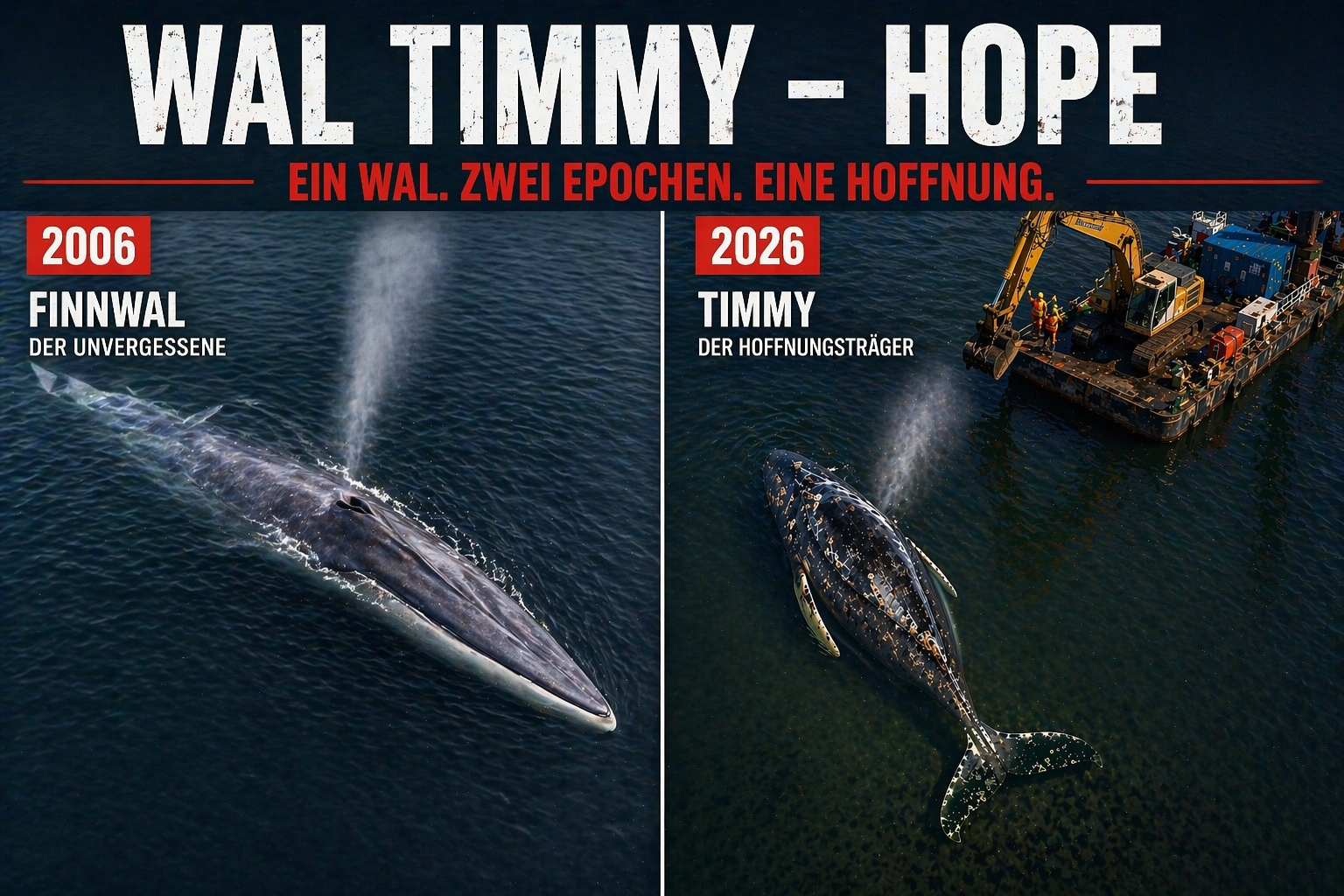 Wiederholt sich das Drama um den Finnwal wie 2006?